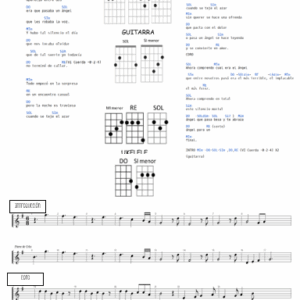 Partitura angel para un final