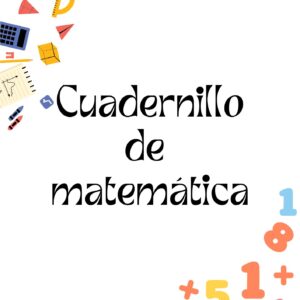 Cuadernillo de matemática del 1 al 10