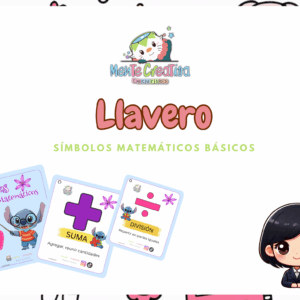 Llavero Signos Matemáticos Básicos