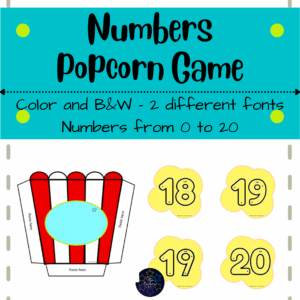 números del 0 al 20 | conteo | numeración | práctica de números | identificación de números