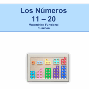 Numicon cuadernillo del 11 al 20 Matemática Funcional