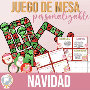 Navidad: juego de mesa personalizable
