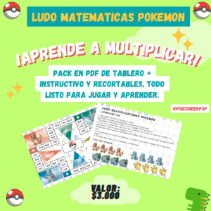 LUDO MATEMATICAS POKEMON