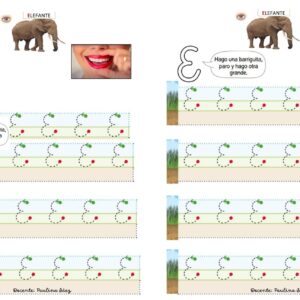 escritura de vocales