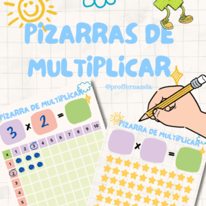 Pizarras para multiplicar