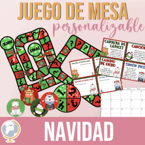 Navidad: juego de mesa personalizable