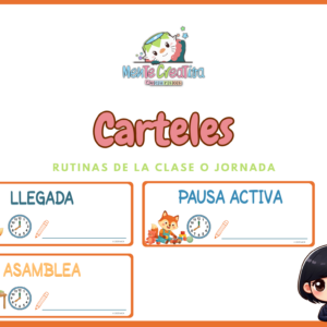 Rutina Diaria para Aula – Organización Visual con Horarios