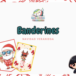 Banderines Navidad Veraniega