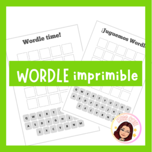 Actividad | WORDLE IMPRIMIBLE