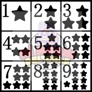 FICHAS DE NUMEROS DEL 1 AL 9